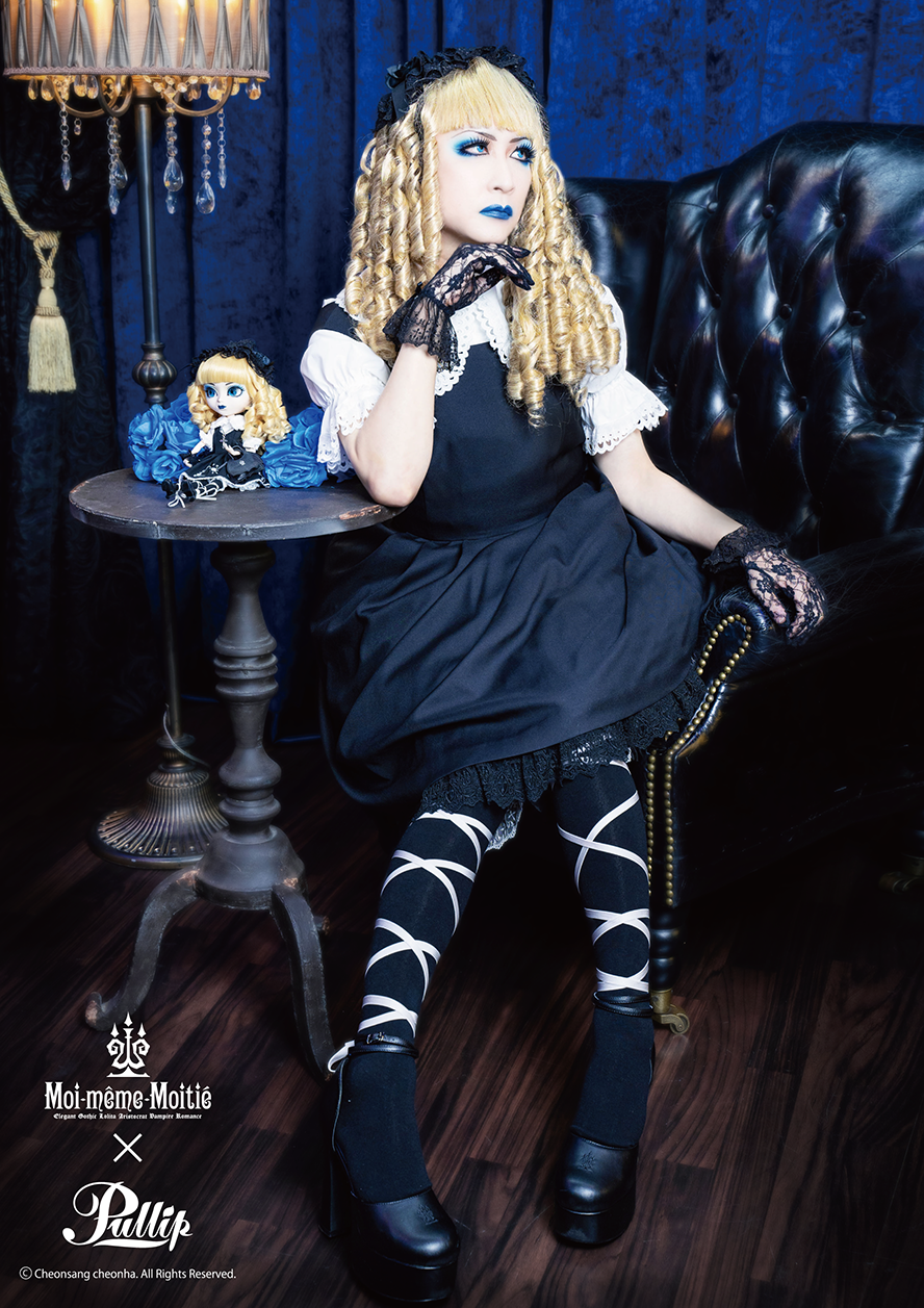  Mana ~Elegant Gothic Lolita~ Rose Cross JSK (Moi-même-Moitié)