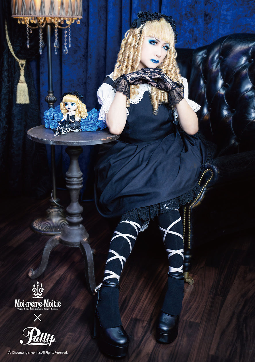  Mana ~Elegant Gothic Lolita~ Rose Cross JSK (Moi-même-Moitié)