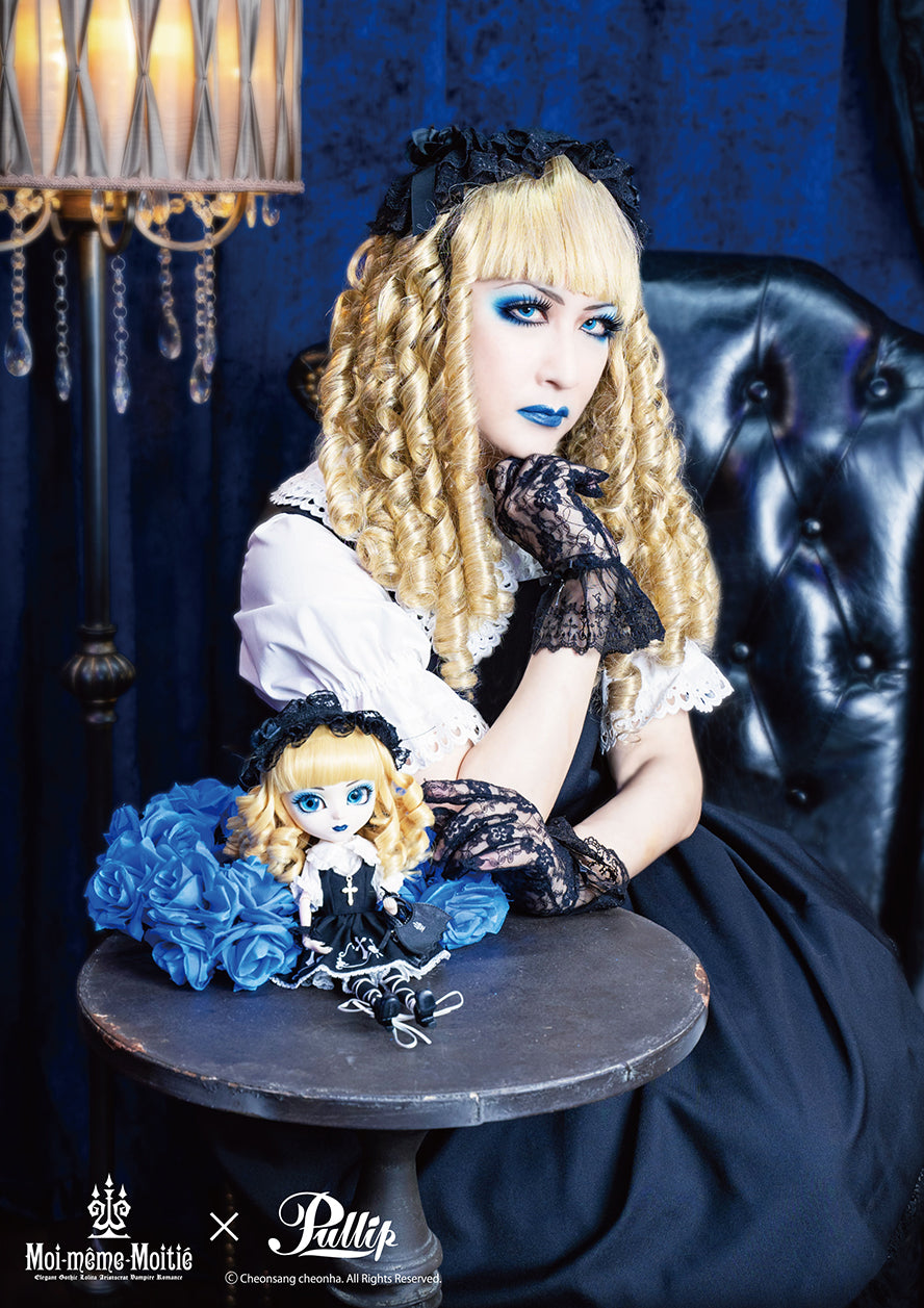  Mana ~Elegant Gothic Lolita~ Rose Cross JSK (Moi-même-Moitié)