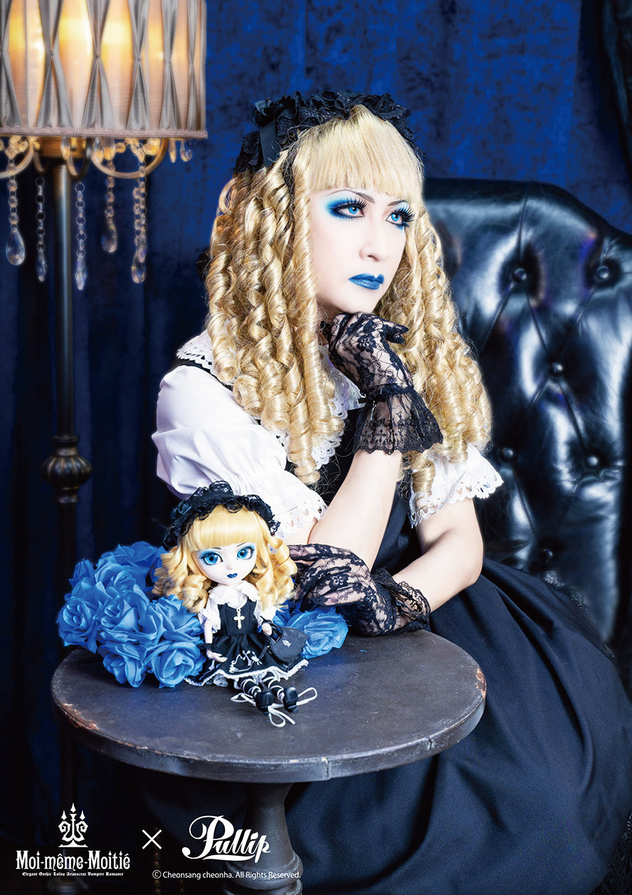  Mana ~Elegant Gothic Lolita~ Rose Cross JSK (Moi-même-Moitié)