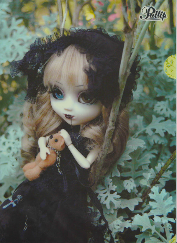 (F-207)Pullip Noir photo A4-sized Paper Document plastic file folder